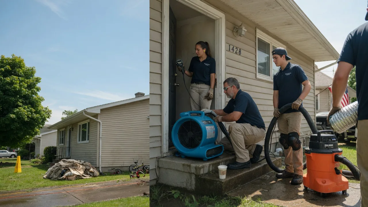 Water Damage Restoration in Dupo, IL near me
